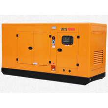 Unite Power 60Hz 125kVA 100kw generador de ruido insonorizado CUMMINS Engine